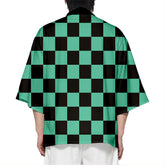 Demon Slayer Tanjiro Kamado 3D Printed Cape Halloween Carnival Suit - INSWEAR